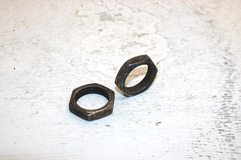 1983 Honda Atc 250 Ra All Terrain Oem Axle Jam Nut Pair 90307-961-000 AH62