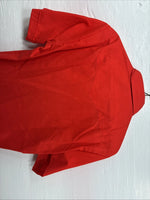 New Men’s Panhandle Slim Orange Short Sleeve Pearl Snap 14 Small O-75