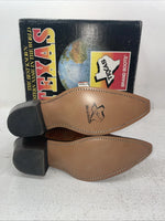 New Men’s Brown Texas Brand Cowboy Boots. 6091 8.5 8 1/2 D. 3-110