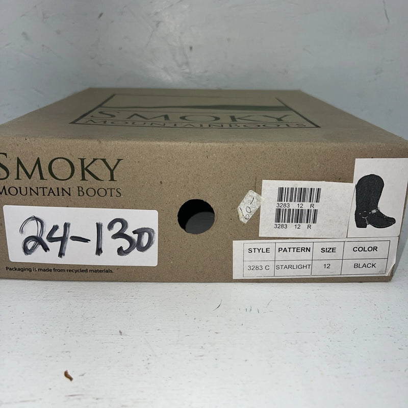 New Children’s Black Smoky Mountain Boots. 3283 C 12 D. 24-130