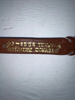 New Brown Genuine Leather Tex Tan Weaved 30” Belt #02/4564 JJ-131 