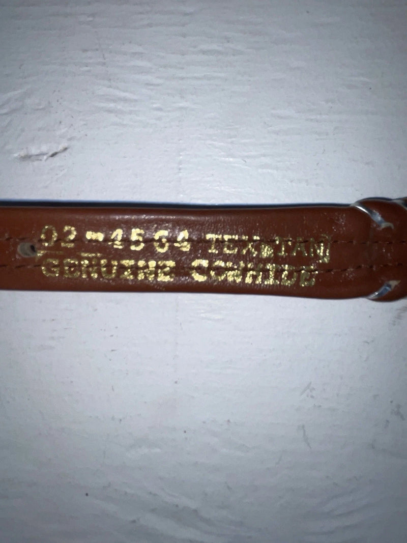 New Brown Genuine Leather Tex Tan Weaved 30” Belt #02/4564 JJ-131 