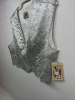 New Women’s 1849 Authentic Ranchwear White Show Vest XXXL WW-45