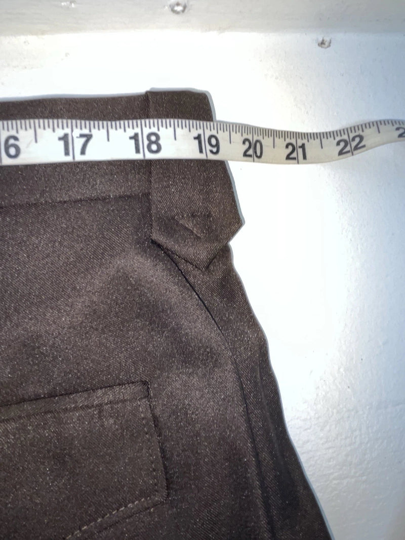 New Vintage Brown Circle S Polyester Pants #CP4793 3B-11
