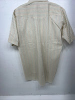 New Men’s Multicolor HbarC Ranchwear Short Sleeve Pearl Snap Shirt. 16 L S-14