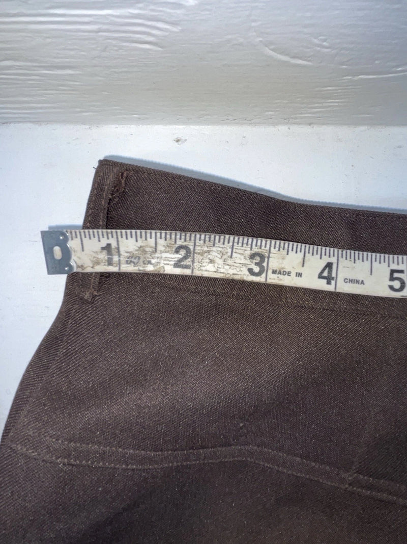 New Vintage Brown Mesquite Polyester Pants #5506 OO-41