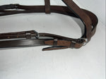 New Silver Fox Brown Full English Caveson Bridle #20-1419-0-0 BB-17
