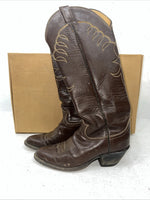 New Women’s Brown Tony Lama Cowboy Boots. 6423 6.5 6 1/2 B. 17-50