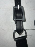 New Tough 1 Black Genuine Leather Double Stitched Breastcollar #41-3450 Y-24
