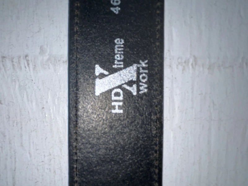New Black Genuine Leather HD Xtreme Tooled 46” Belt #N2712801 NN-128