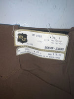 New Vintage Brown Dickson Jenkins Polyester Pants #2060 3A-23