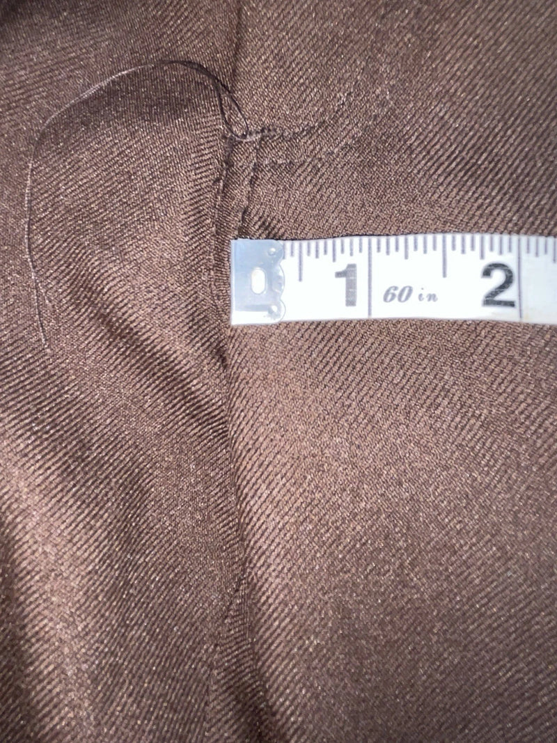 New Vintage Brown Dickson Jenkins Polyester Pants #5991 3A-107