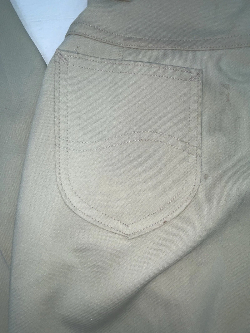 New Vintage Beige Lee Polyester Pants VV-46