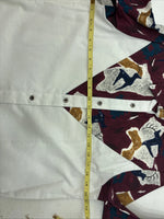 New Women’s Cowboy Threads White Designed Long Sleeve Button Up Medium YY-98