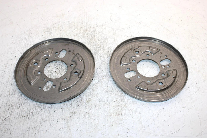 98 Honda Foreman Fourtrax Oem Backing Plate Set 45110-HM7-006 45120-HM7-830 AH35
