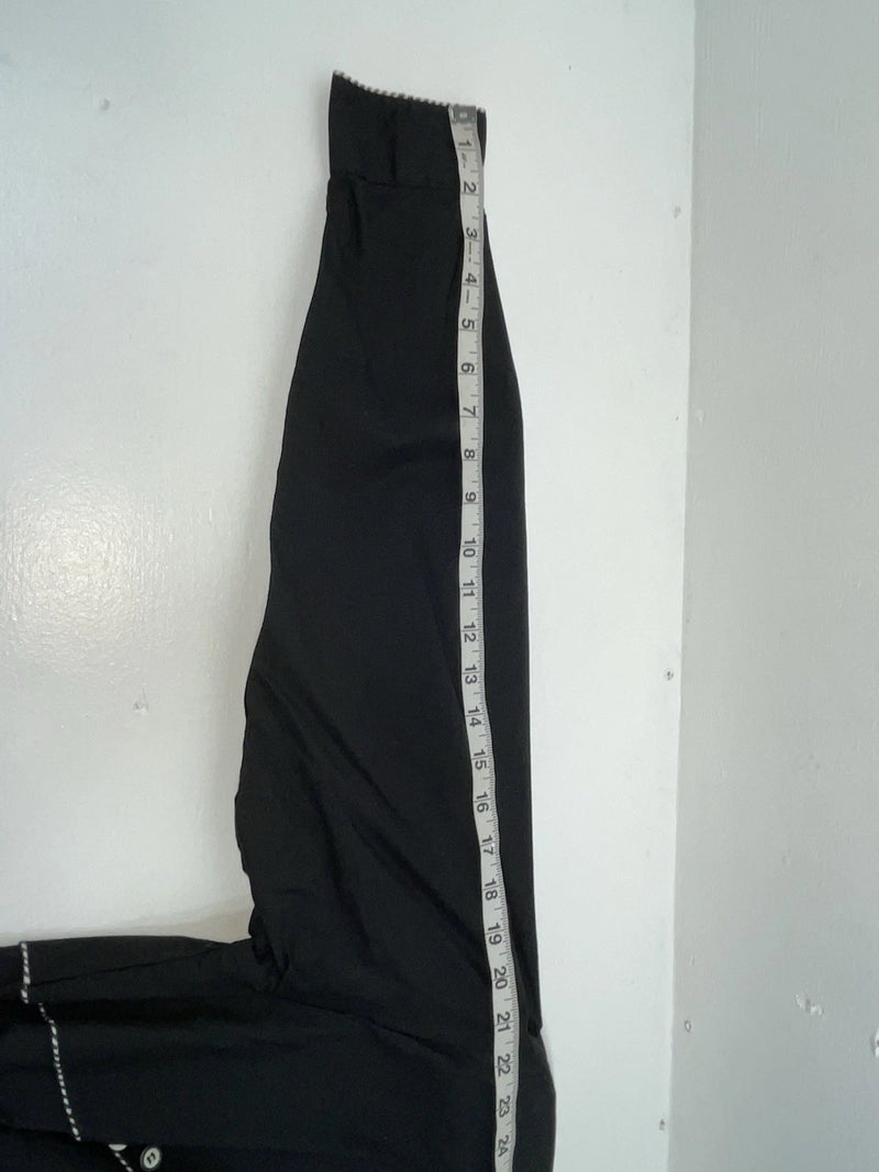 New Women’s Black Mine & Bills Outfitters Long Sleeve Button Up Shirt M 3B-28