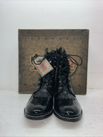 New Men’s Black Lace Up Laredo Cowboy Boots. 1220 9 E E. 4-30