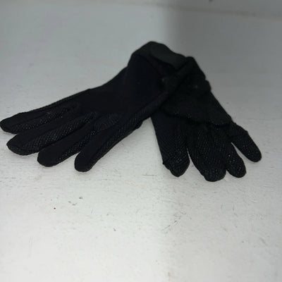 New Black Tuff Mate Riding And Show Gloves XS #99 Q-501