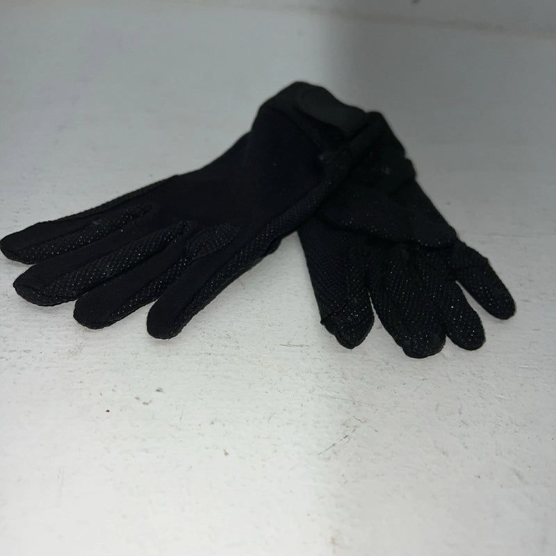 New Black Tuff Mate Riding And Show Gloves XS #99 Q-501