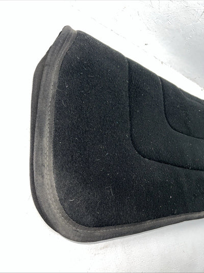 New ABetta Black Polar Fleece Saddle Pad 30x32 #12283 Pad-9