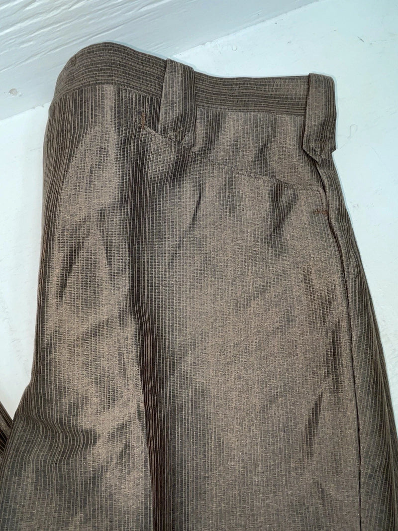 New Vintage Brown Circle S Polyester Pants #CP5091 XX-72