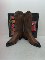 New Men’s Brown Texas Brand Cowboy Boots. 1081 9.5 9 1/2 D. 4-69