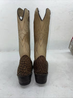 New Women’s Brown Texas Brand Cowboy Boots. 4719  7 M. 17-9