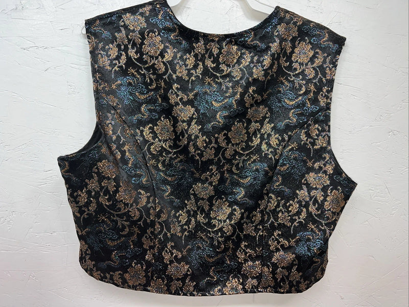 New Women’s 1849 Authentic Ranchwear Multicolor Show Vest XXL #2949 WW-39