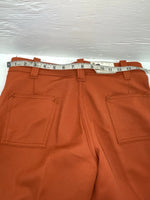 New Vintage Orange Dickson Jenkins Polyester Pants #5011 VV-50