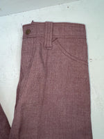 New Vintage Purple Dickson Jenkins Polyester Pants #5004 SS-65 