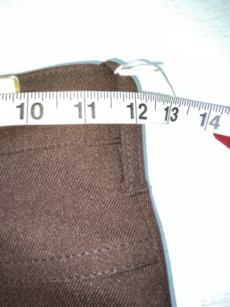 New Vintage Brown Dickson Jenkins Polyester Pants #5991 ZZ-59