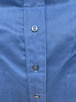 New Kids Fenton Navy Blue Long Sleeve Button Up Size 8 DD-132