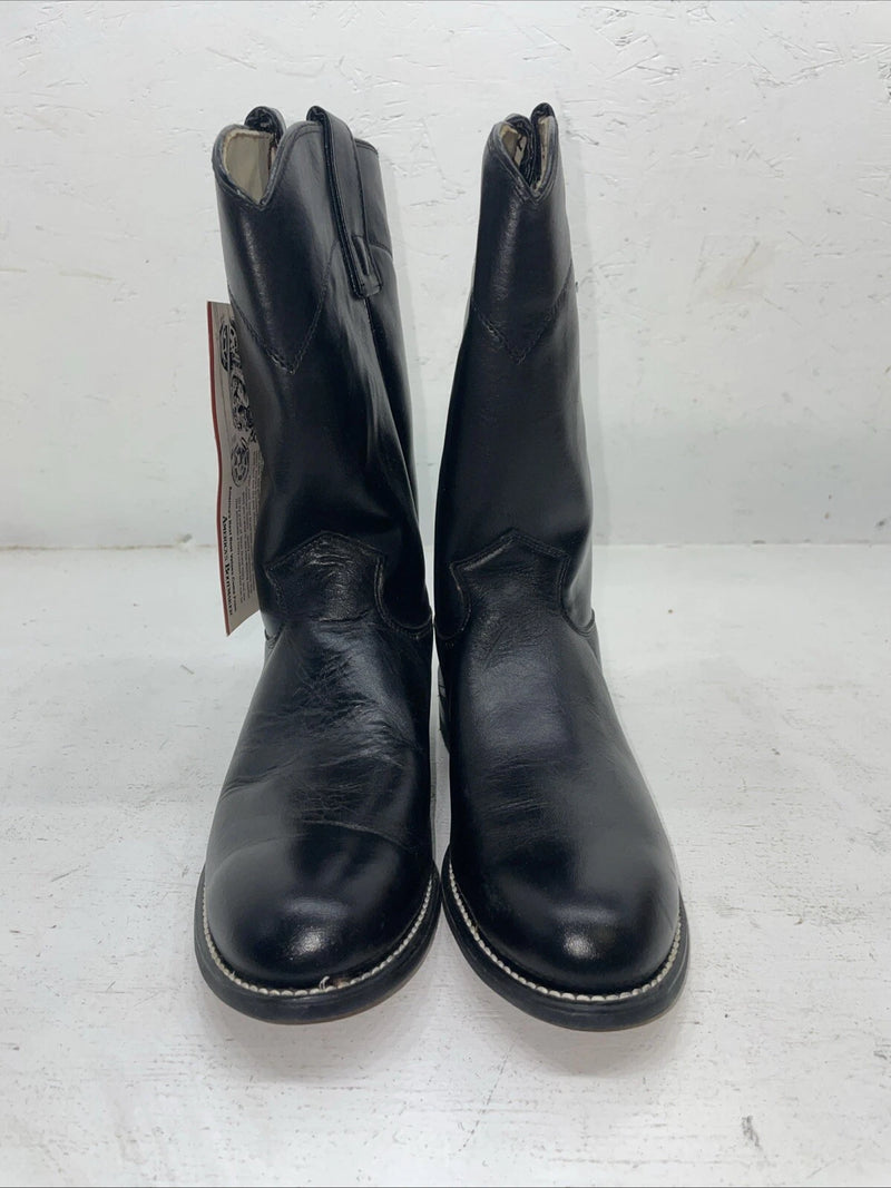 New Women’s Black Texas Brand Cowboy Boots. 4400 7 M. 18-73