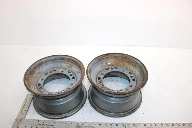 1999 Polaris Xplorer 300 Oem 10x6 Front Wheel Rim Pair 1520175-486 AP148