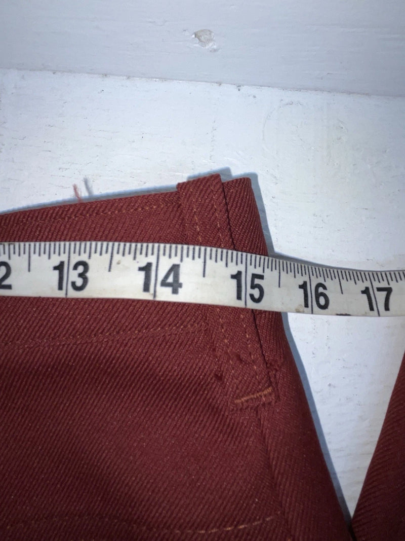 New Vintage Red Dickson Jenkins Polyester Pants #5512A OO-33
