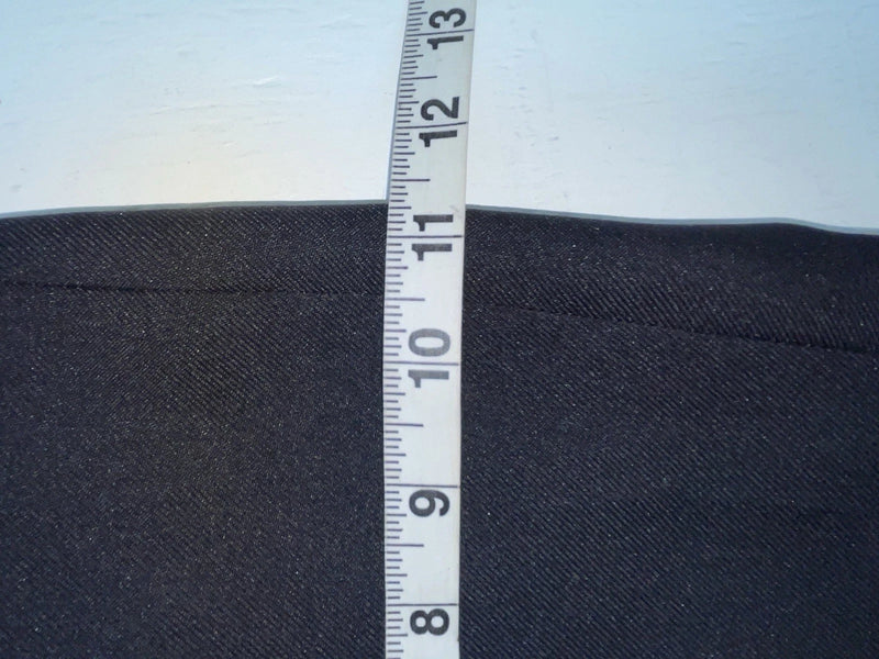 New Vintage Black Crimplene Polyester Pants XX-90