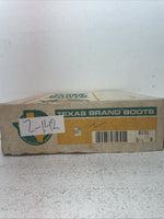 New Youth Brown Texas Brand Cowboy Boots. B 191 5.5 5 1/2 B. 2-142