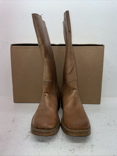 New Men’s Brown Bronco Cowboy Boots. M 48 10.5 10 1/2 D. 7-95