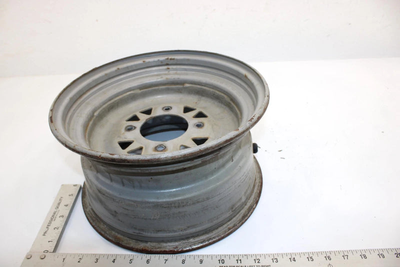 00 Arctic Cat 500 Automatic  Oem 12x6.5 Rear Wheel Rim 0402-311 AA7