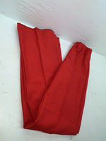 New Vintage Red Polyester Pants ZZ-54