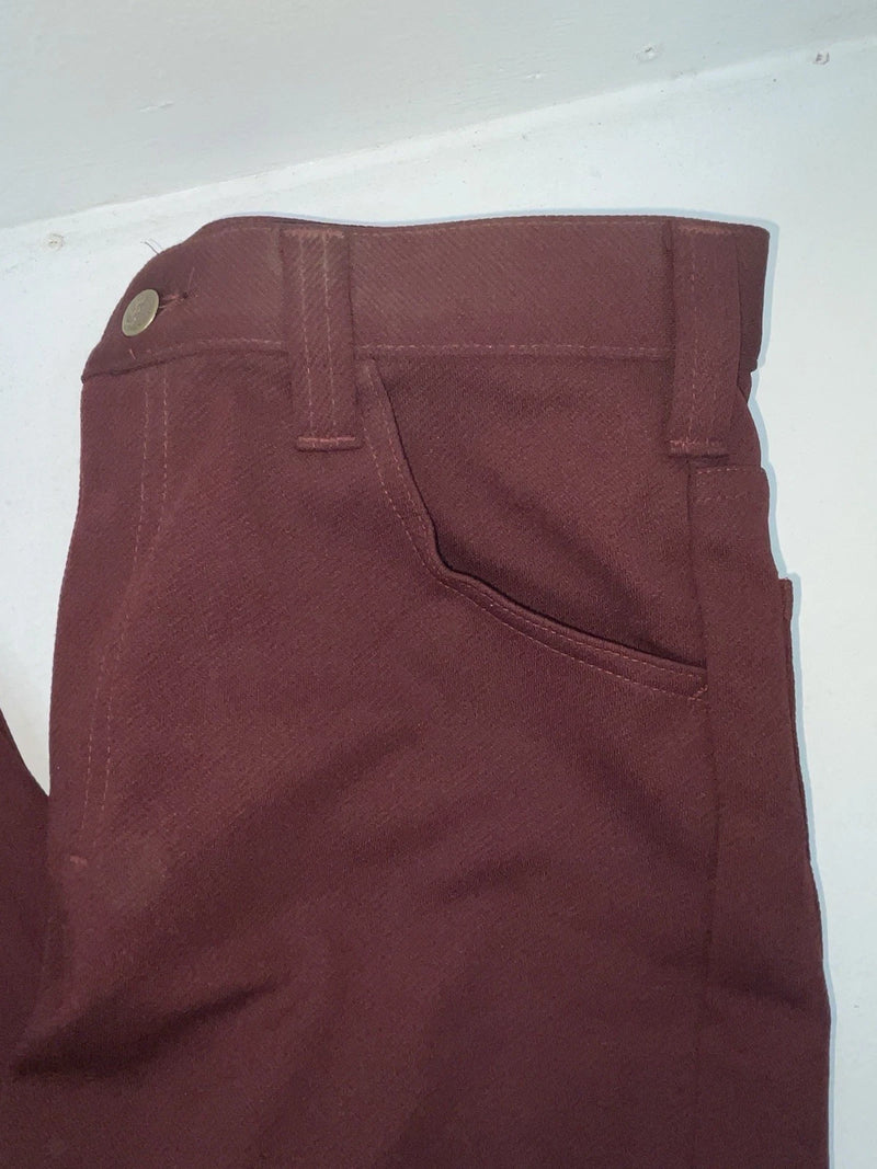 New Vintage Red Lee Polyester Pants #2004061 OO-56