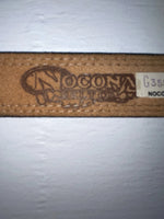 New Blue Genuine Leather Nocona 34” Belt #G359 Z-124