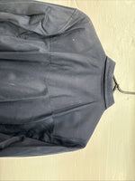 New Men’s H Bar C Navy Blue Long Sleeve Pearl Snap Large DD-9