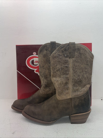 New Men’s Brown Dingo Cowboy Boots. 5771 9.5 9 1/2 E W. 6-109