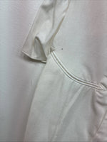 New Women’s Denũm Jeans White Short Sleeve Pearl Snap Shirt Small MM-72