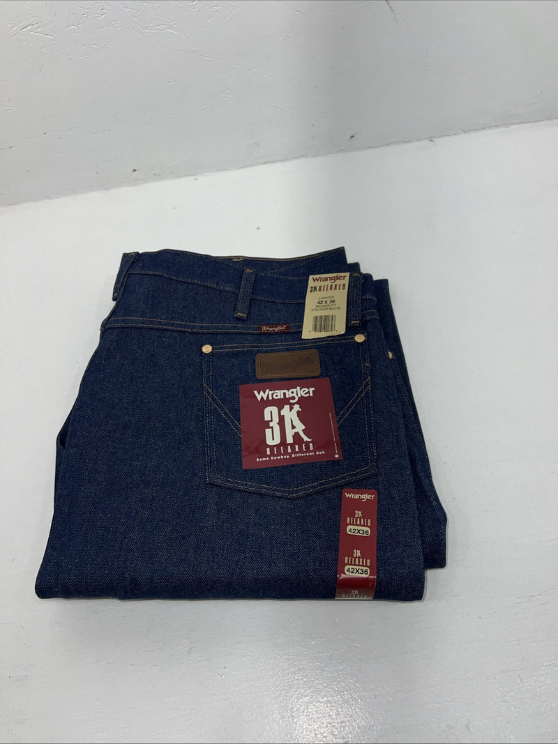 New Men’s Twenty X Dark Wash Relaxed Fit Denim Jeans. 42x36 Q-16