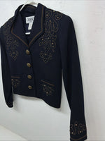 New Women’s Navy BMW Designs Short Jacket Medium #85878 WW-18