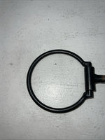 New Congress Leather O Ring Smooth Mouth Snaffle #471139 U-8