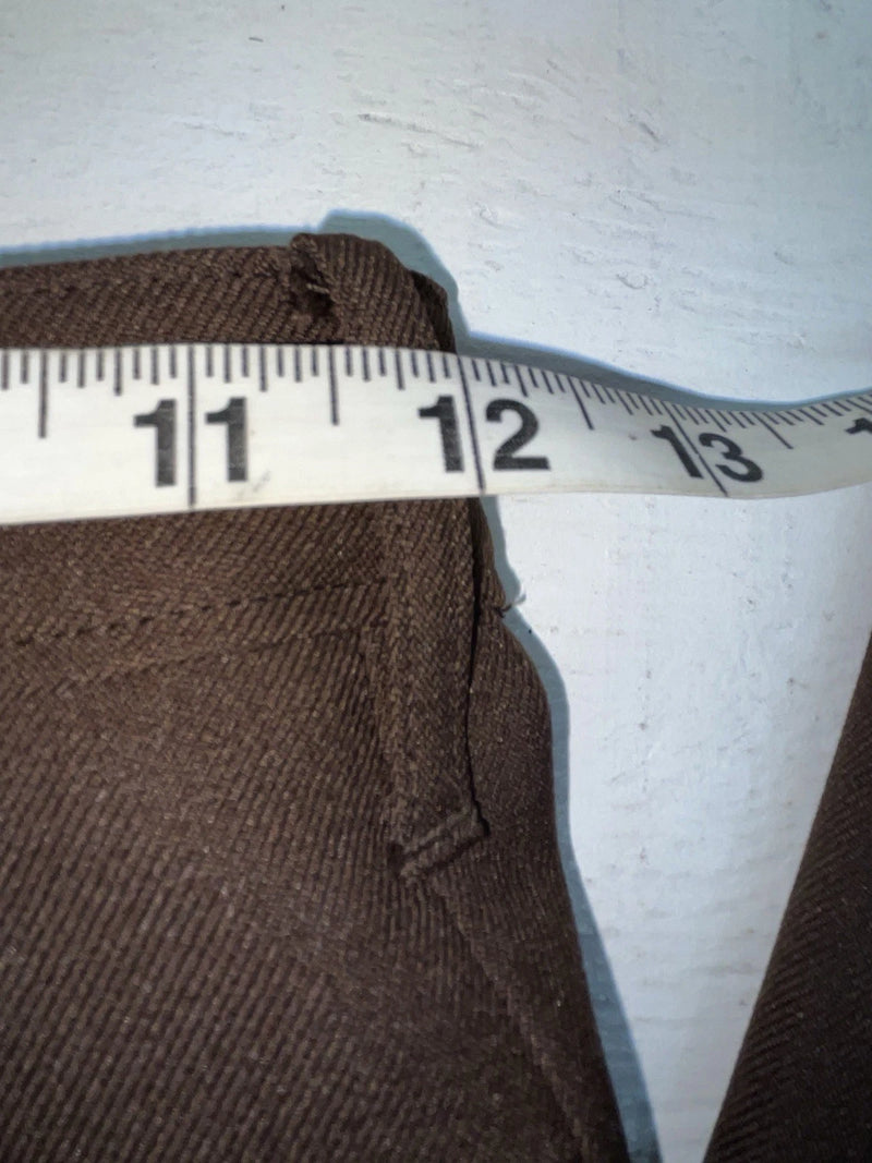 New Vintage Brown Dickson Jenkins Polyester Pants #5510 VV-97