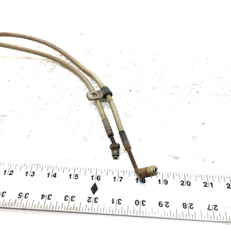 02-04 Polaris Sportsman 700 OEM Front Lower Brake Line Set 1910475 AP219
